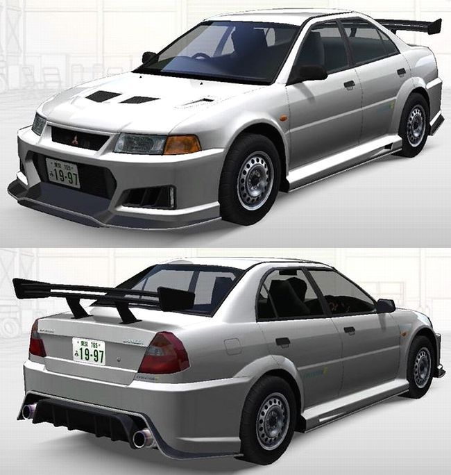 LANCER EVOLUTION V GSR (CP9A) - 湾岸ミッドナイト MAXIMUM TUNE